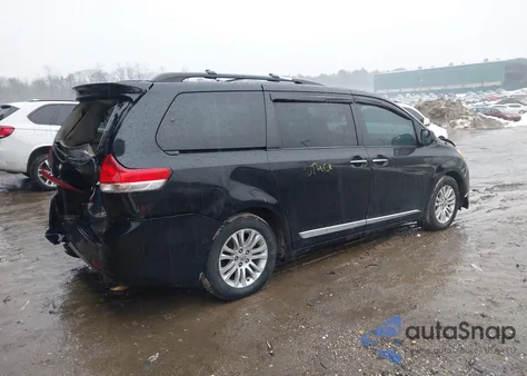 2014 Toyota Sienna Xle V6 8 Passenger из США, поврежденный, VIN 5TDYK3DC7ES447240